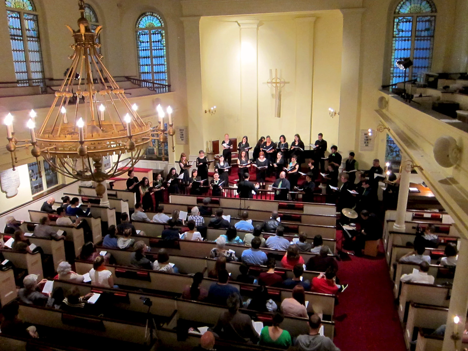 Photo of church sanctuary