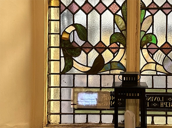 Photo of stained glass window